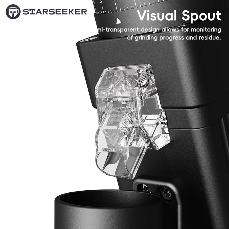 Starseeker E55Pro Electric Coffee Grinder With 11-Level Conical Burr