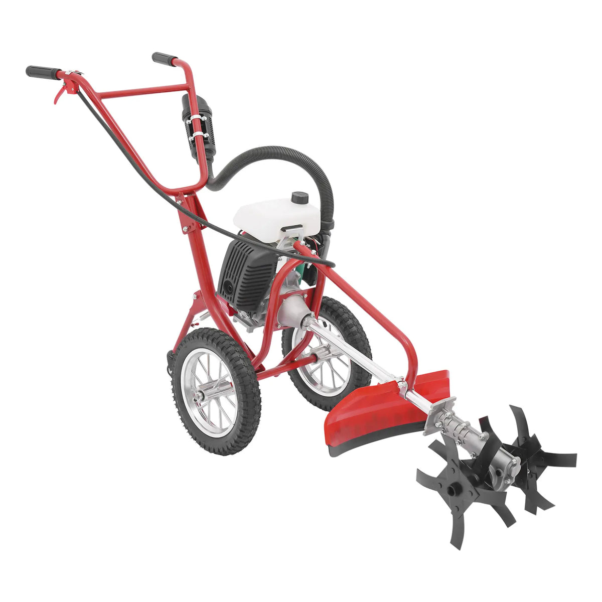 CNCEST Gasoline Garden Cultivator for Tilling and Weeding