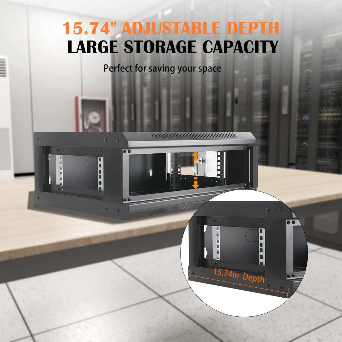 Professional Wall Mount Server Rack Cabinet Network Enclosure