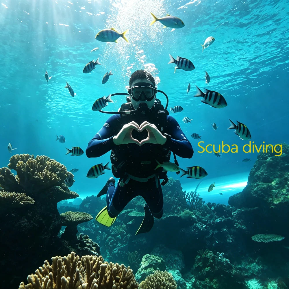 Lieyu Rechargeable Scuba Breathing System Underwater Respirator Device