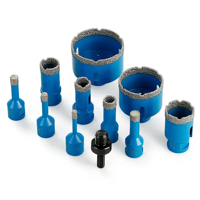 LOZLIN Brazed Diamond Core Drill Kit For Stone And Glass
