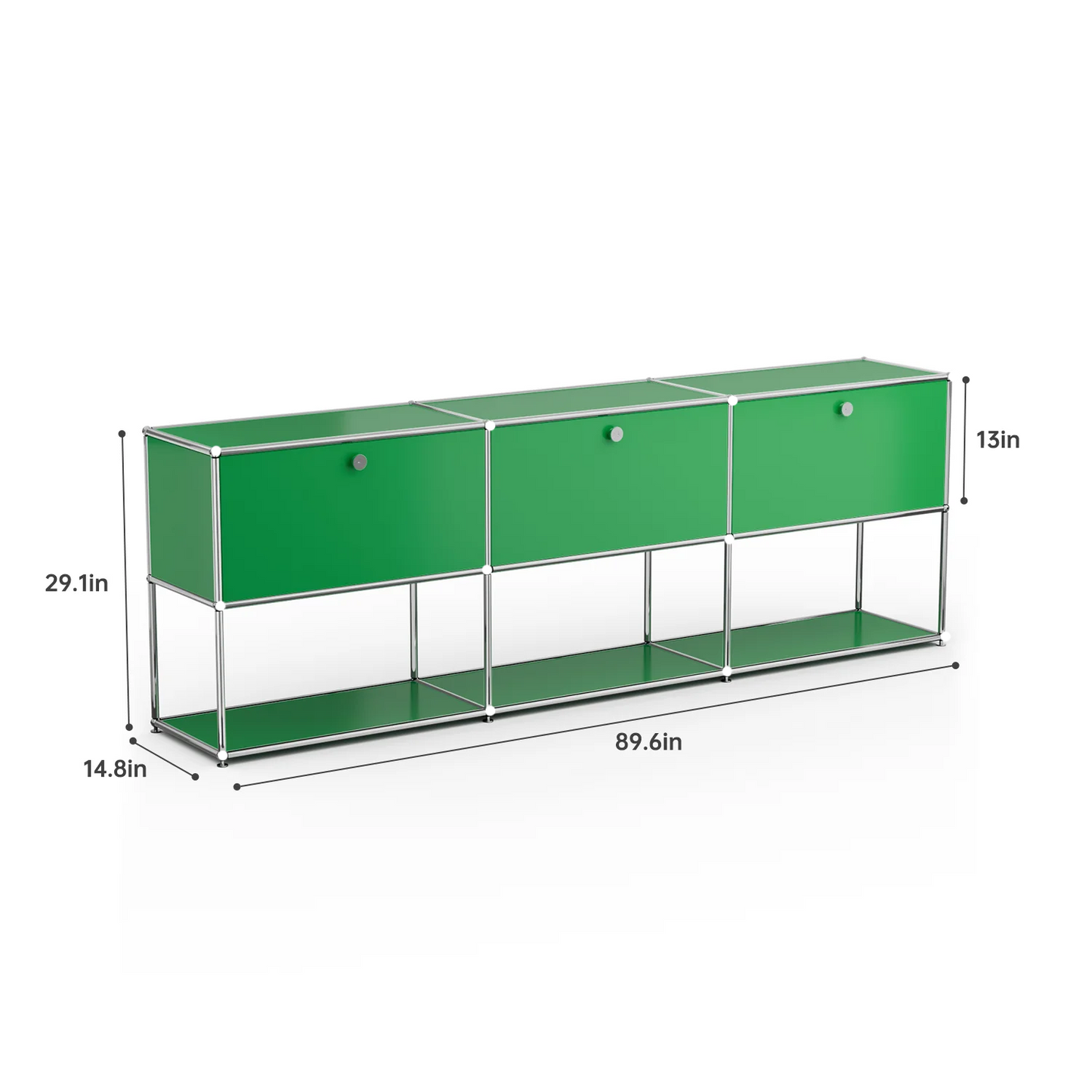 Stainless Steel Storage Cabinet Organizer TV Stand For Living Room