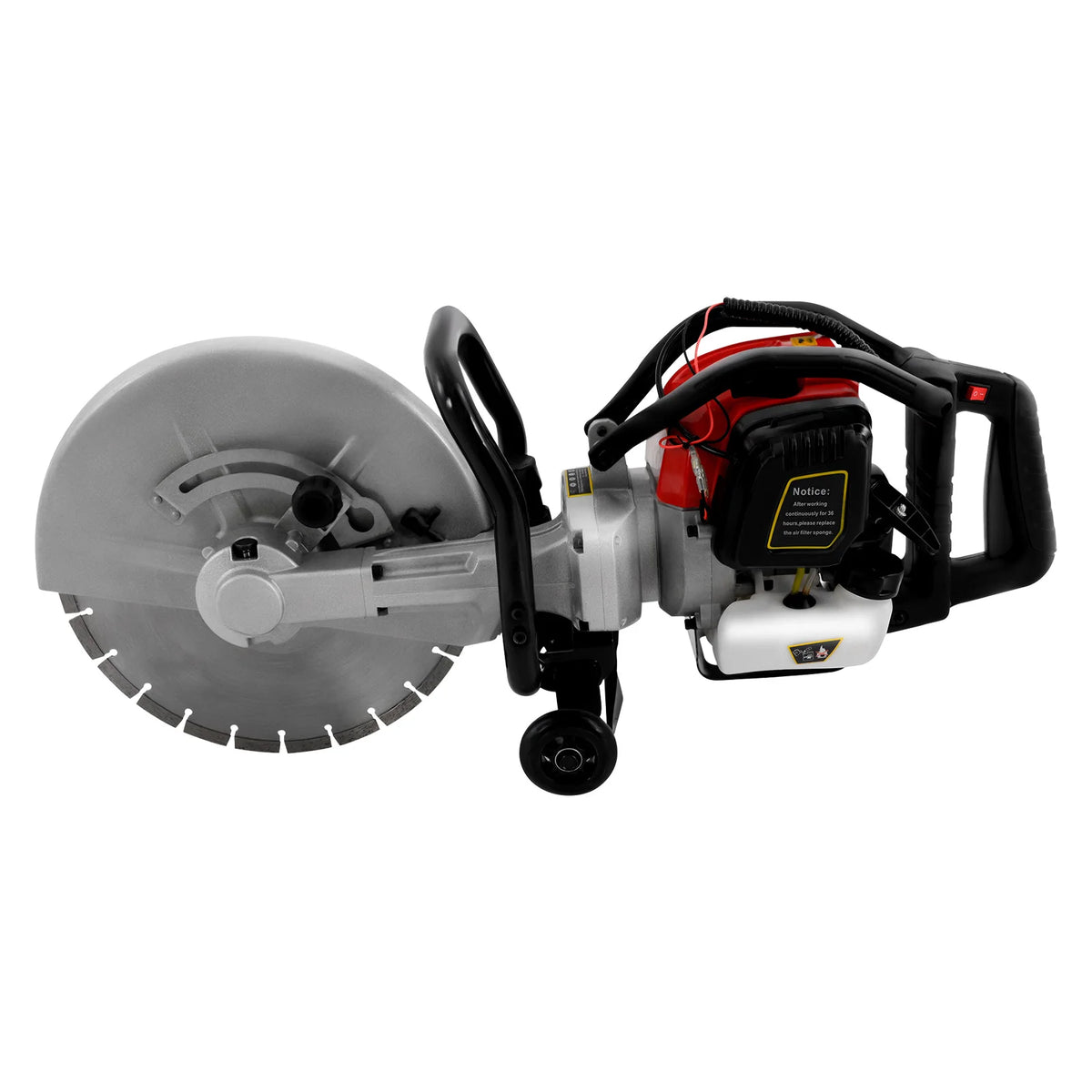 CNCEST Gas Concrete Cutting Saw 52cc 2-Stroke For Cement