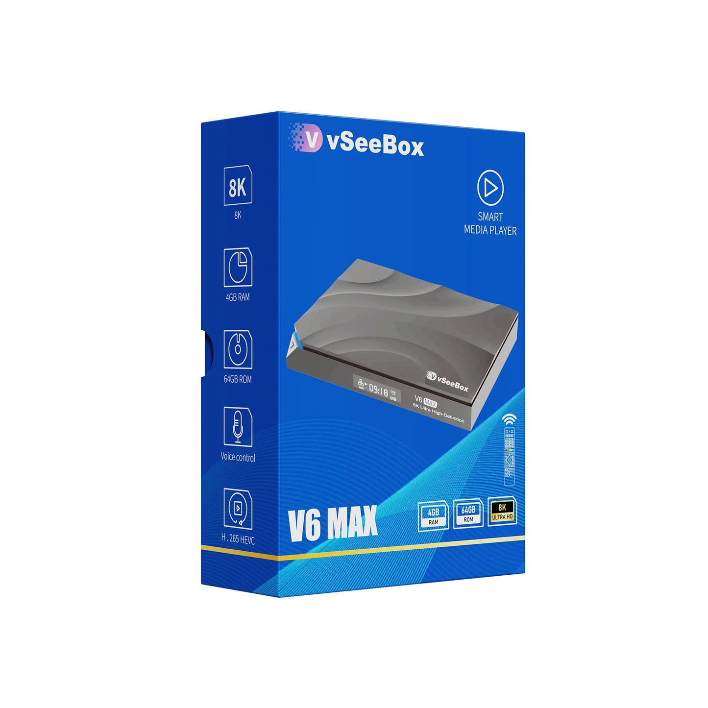 VseeCzydore V6 Max 8K Android TV Box With Voice Control