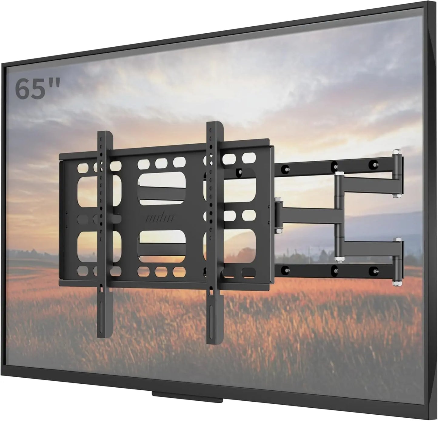 Unho Full Motion Swivel TV Wall Mount Bracket For 40-85 Inch
