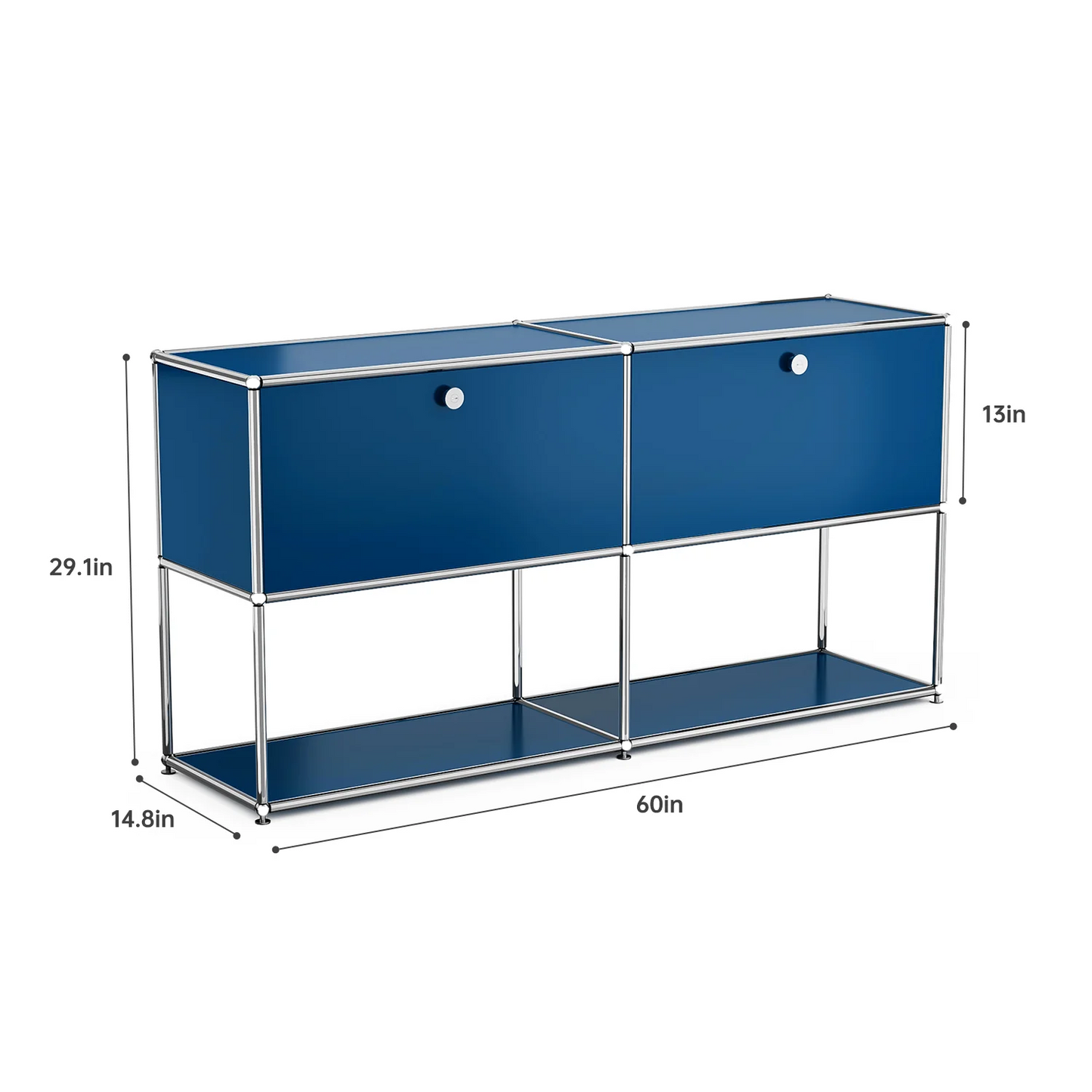 Stainless Steel Storage Cabinet Organizer TV Stand For Living Room