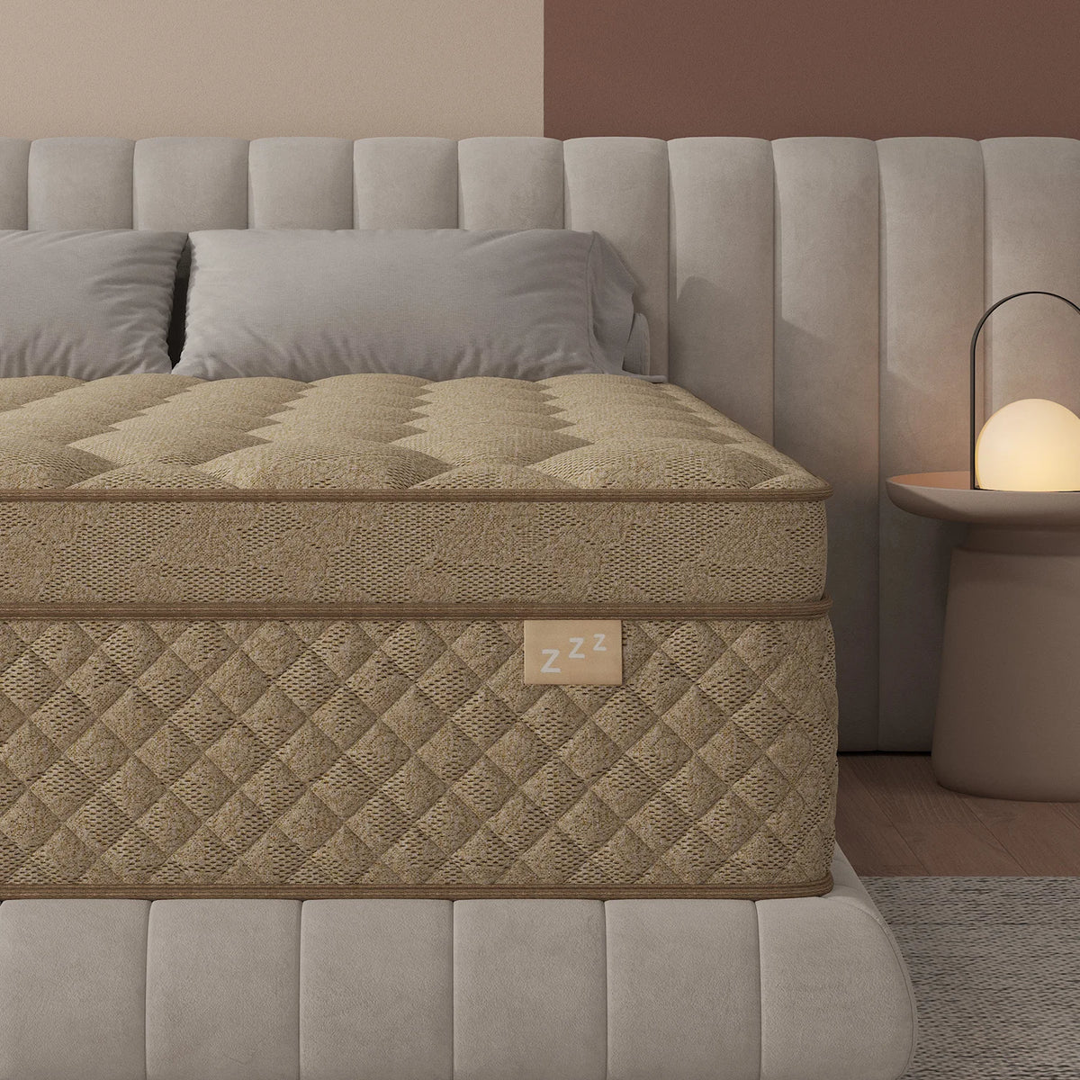 Sweetlove 12 To 14 Inch Gel Memory Foam Hybrid Pocket Spring Mattress