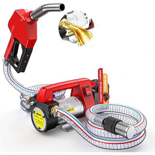 Taskstar Cordless Fuel Transfer Pump 12GPM Kit With 21V Battery