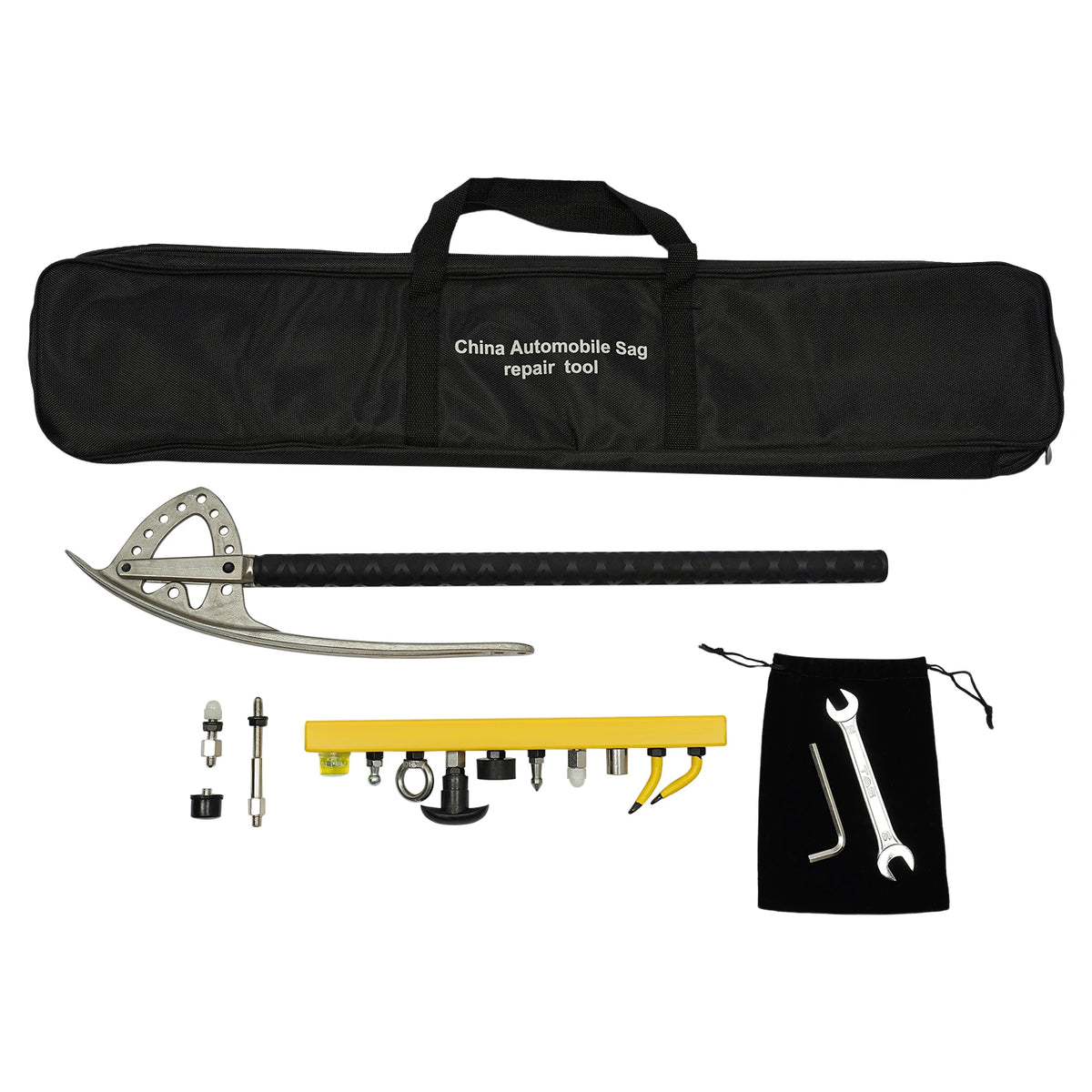 Car Fender Repair Tool Kit M8 Thread Dent Removal Kit Adjustable Auto Fender Damage Repair Tool for Home Car Repair Shop