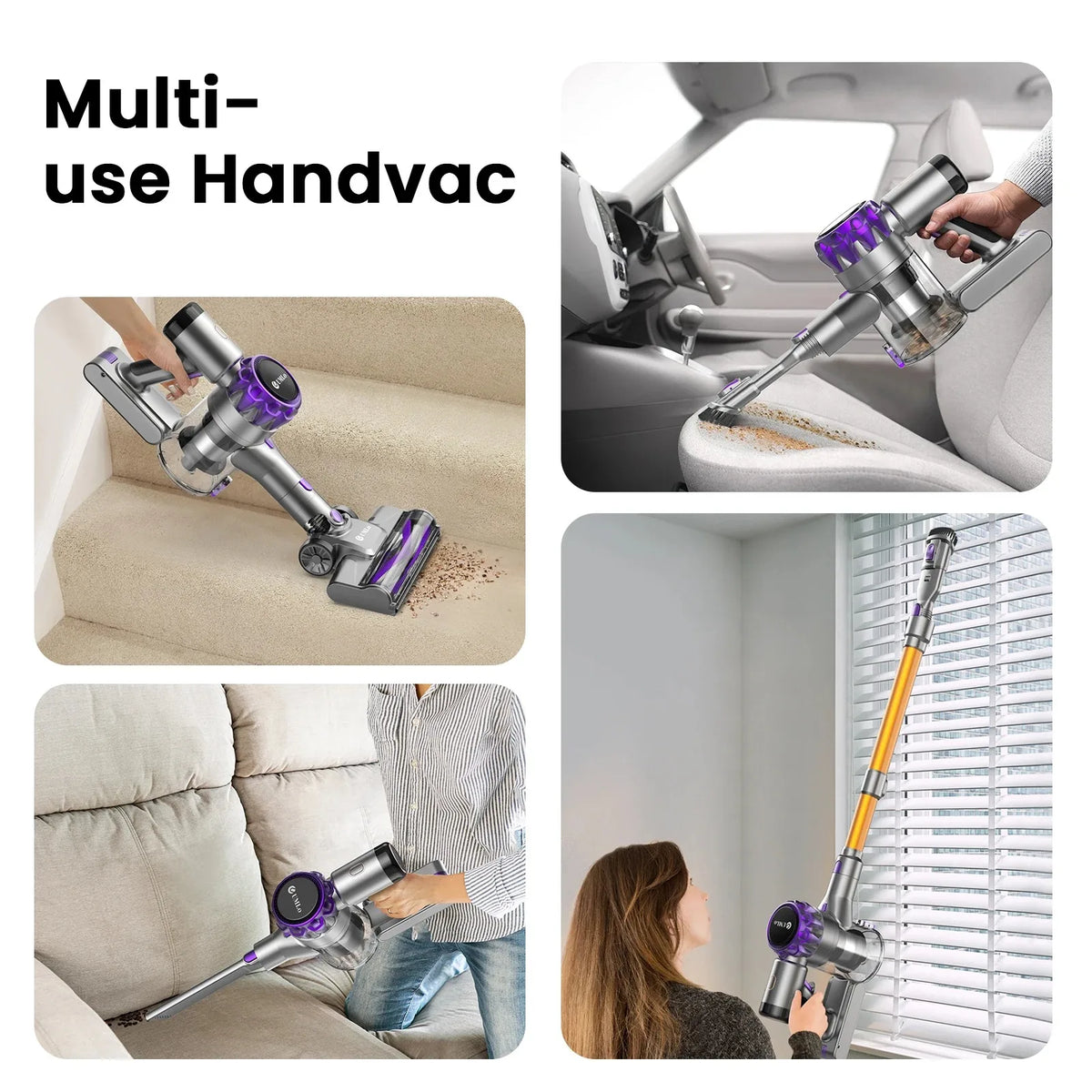 Inse S3P Cordless Vacuum Featuring Led Display And Strong Suction