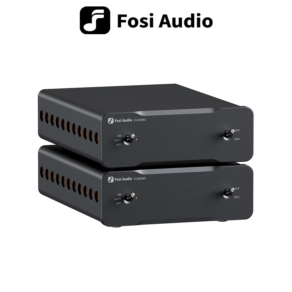 Fosi Audio V3 Mono Power Amplifier 240W TPA3255 Class D