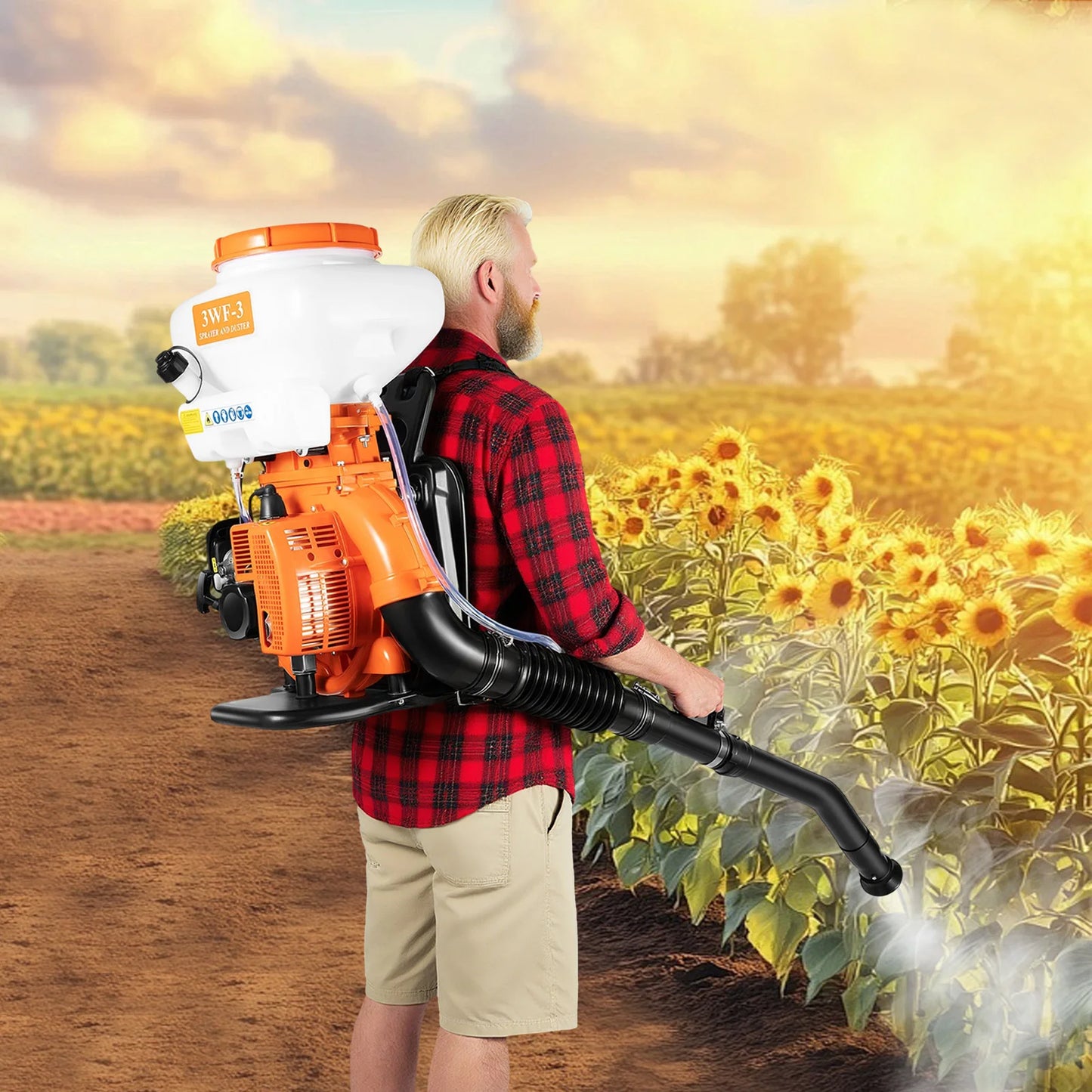 Gasoline Backpack Sprayer For Agriculture And Garden Pest Control