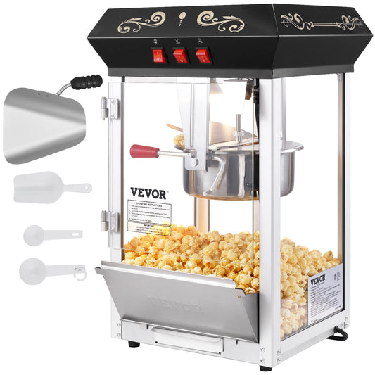SucceBuy Countertop Popcorn Maker Machine for Home Theaters