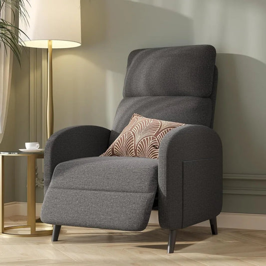 XIAOLANG Recliner Chair For Adults With Side Pockets