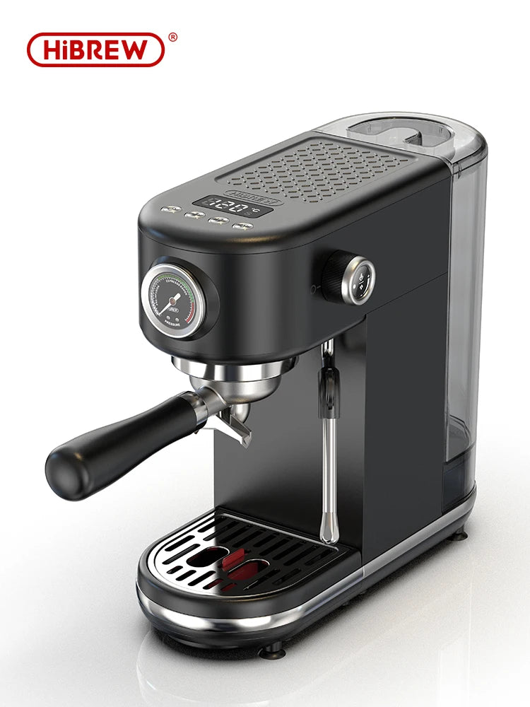 HiBREW 20Bar Semi Automatic Espresso Machine With Adjustable Temperature H10B