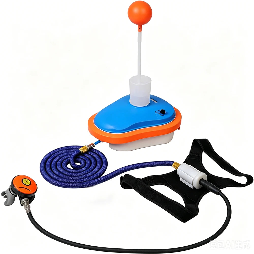 Lieyu Rechargeable Scuba Breathing System Underwater Respirator Device