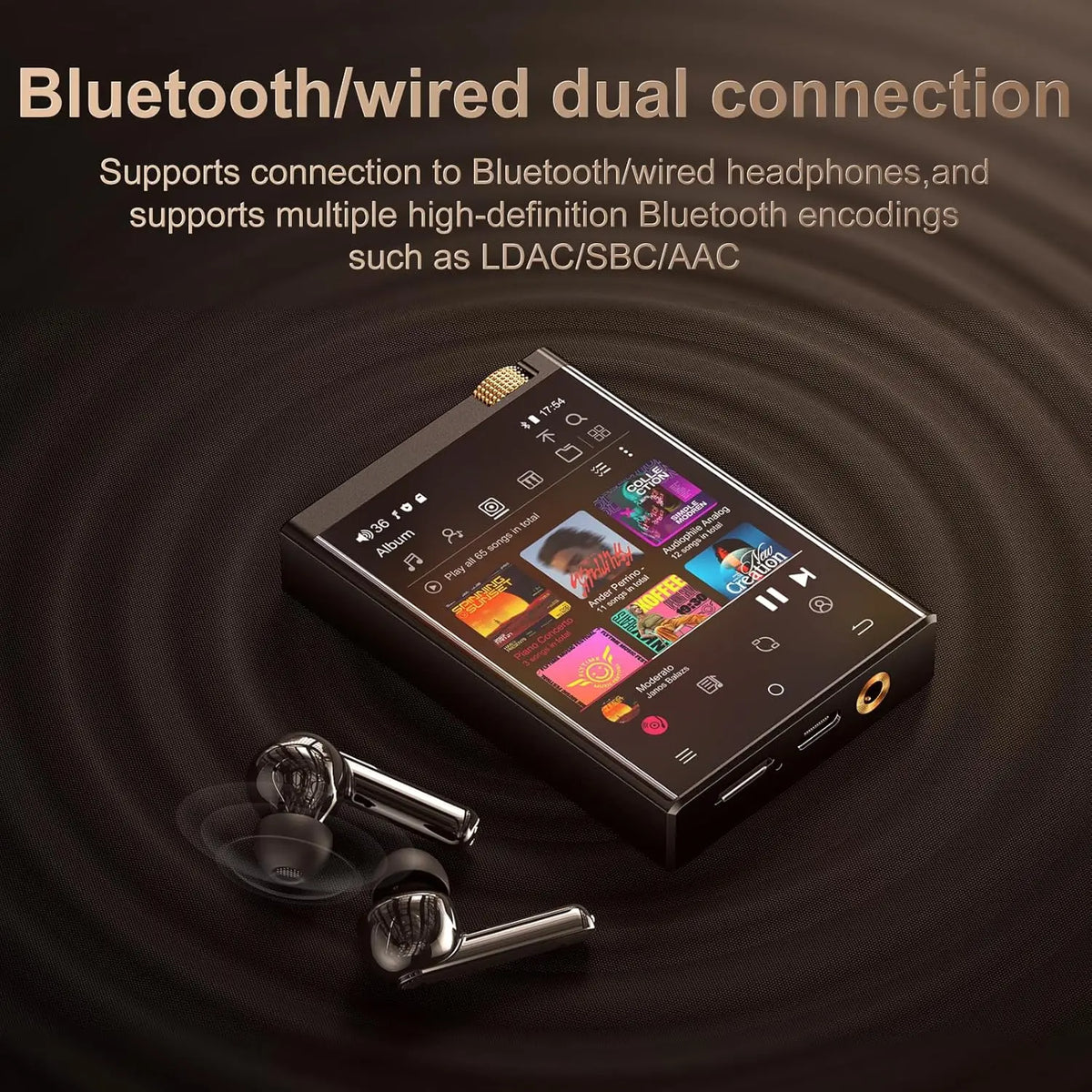 Oilsky HiFi MP3 Player With Bluetooth WiFi And Lossless Audio