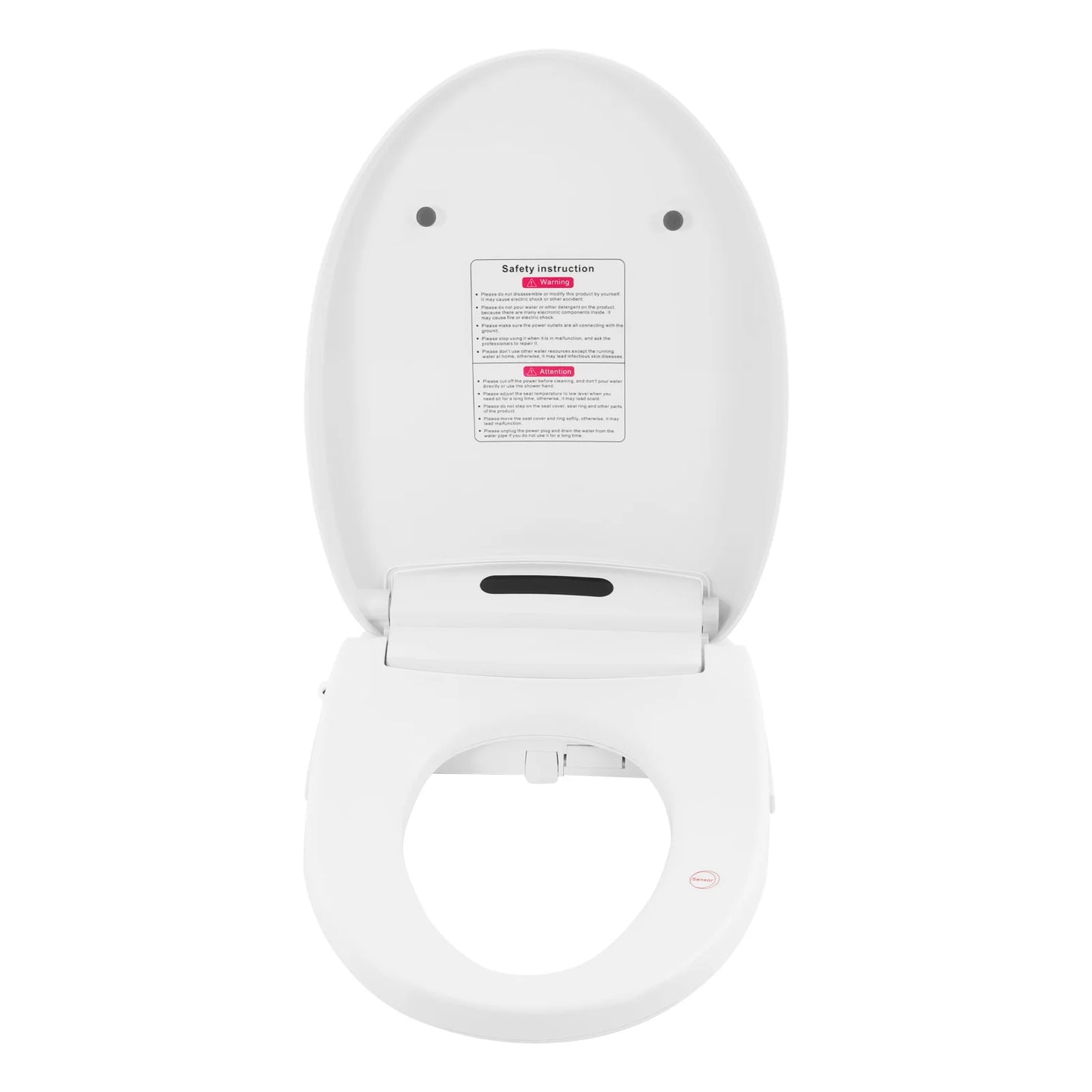 Intelligent Electric Bidet Toilet Seat With Remote Control