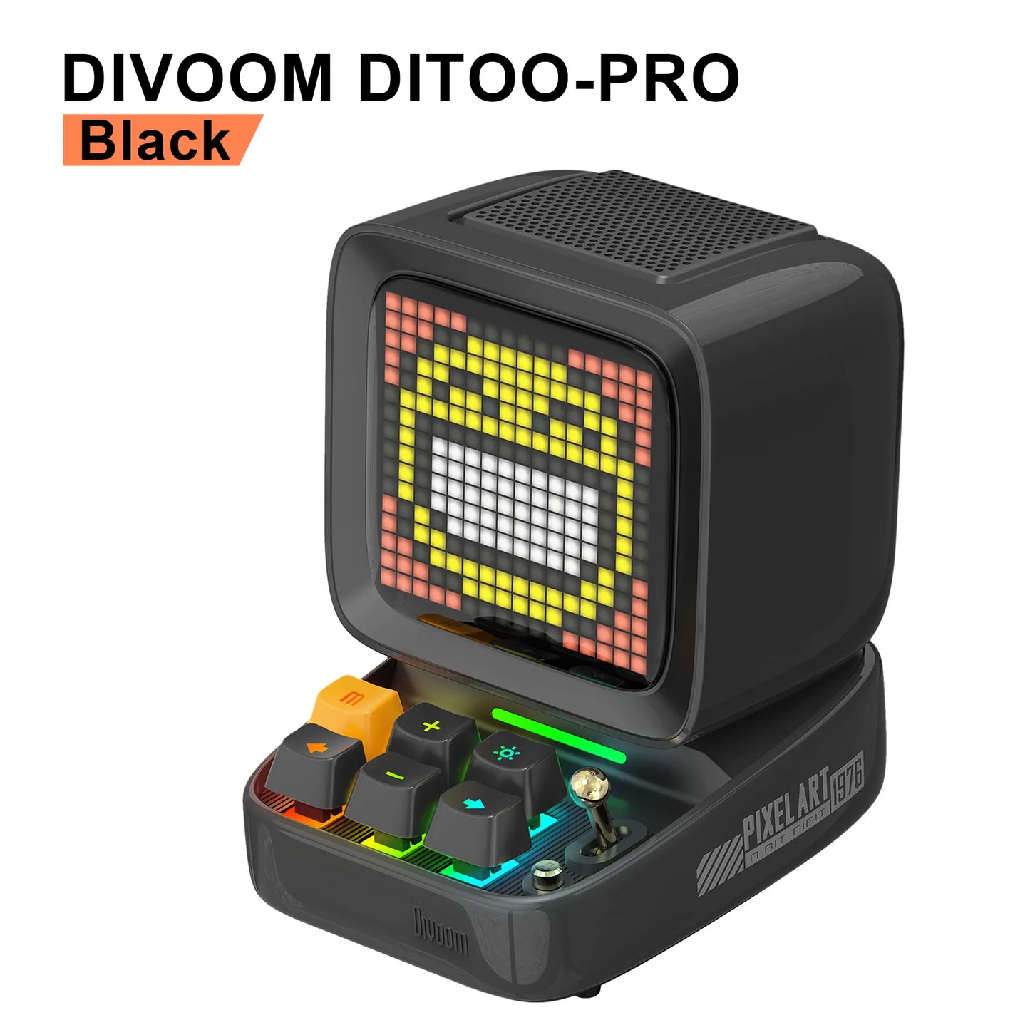 Divoom Ditoo Pro Bluetooth Desktop Speaker With Pixel Art Clock
