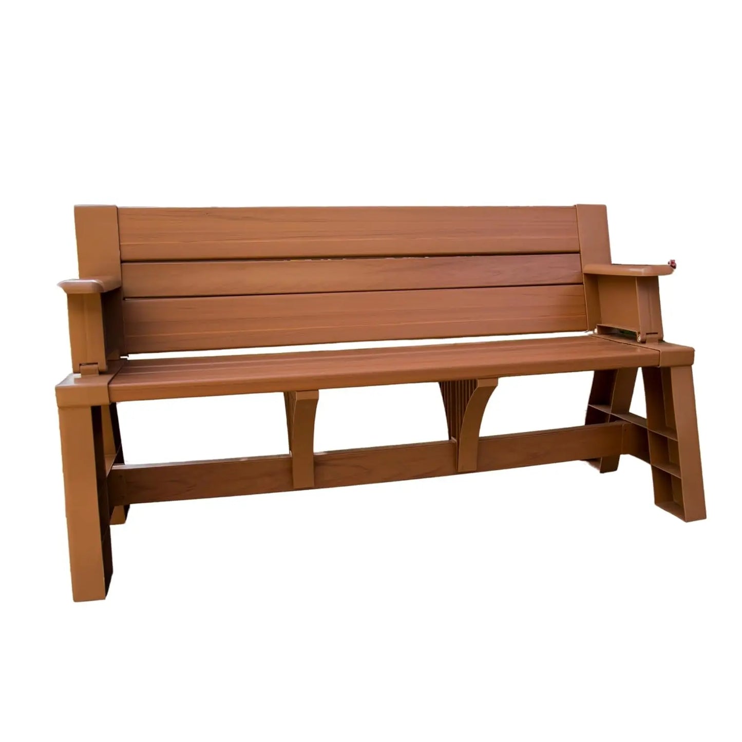 Gen 1 Space-Saving 2-In-1 Outdoor Bench To Picnic Table