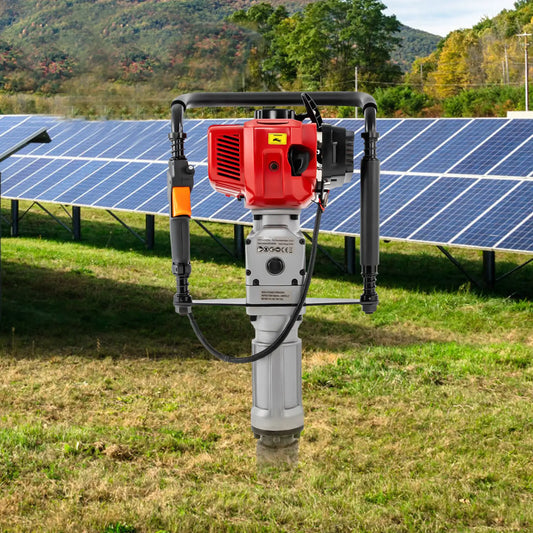 52Cc Petrol 1900W Two Stroke Pile Driver For Fencing