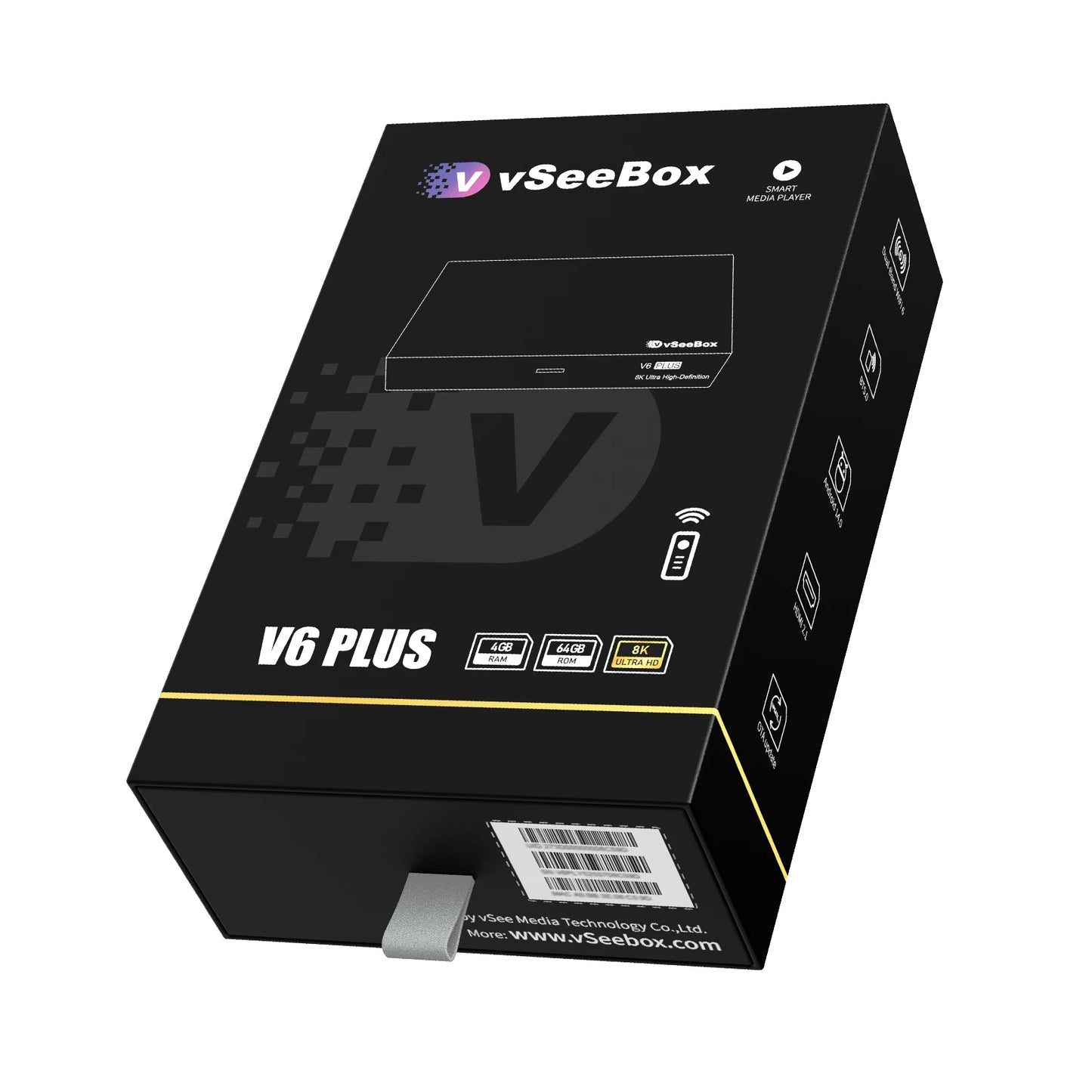 VseeCzydore VseeBox V6 Plus 8K Android TV Box With Voice
