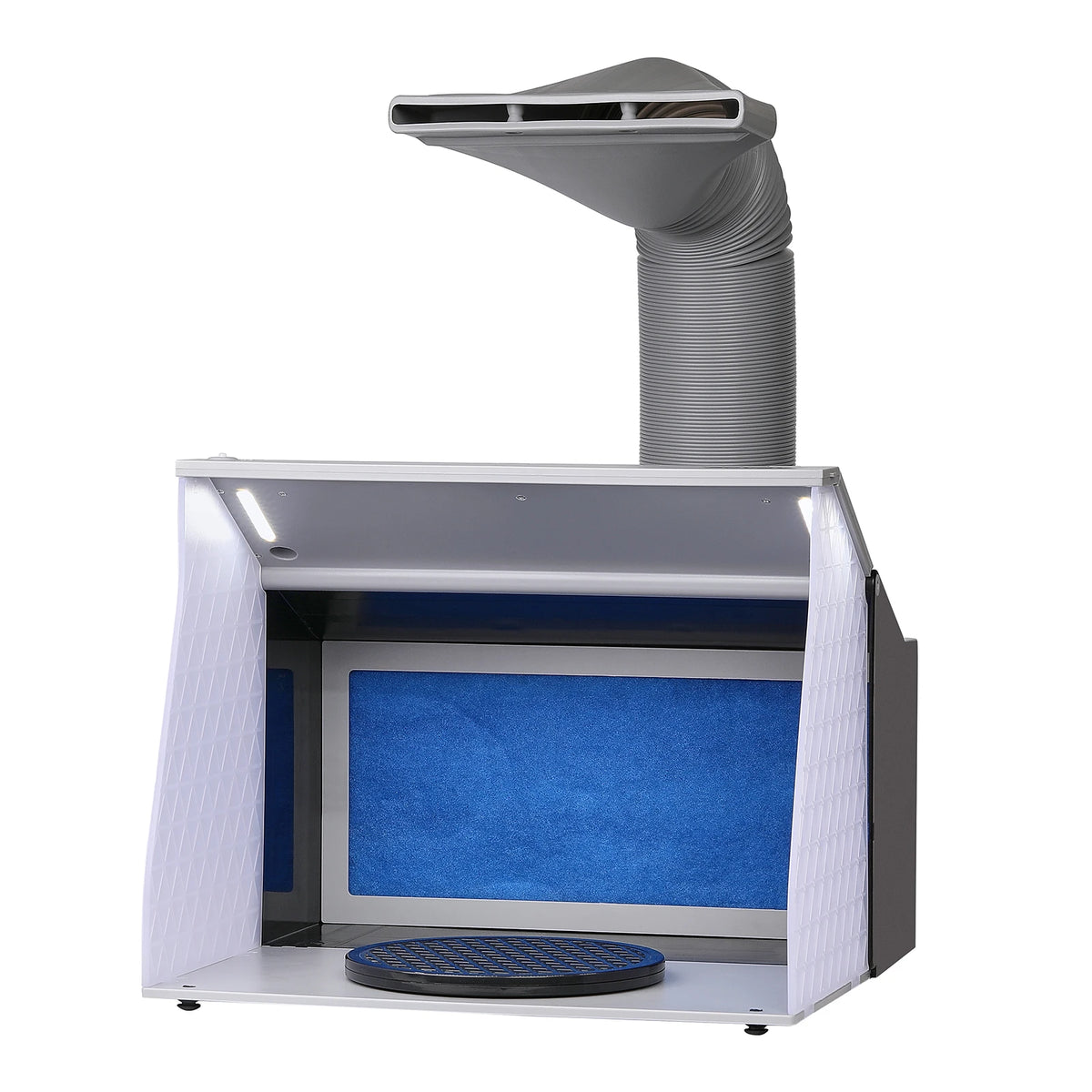 SucceBuy Portable Airbrush Spray Booth With LED Lights And Fans