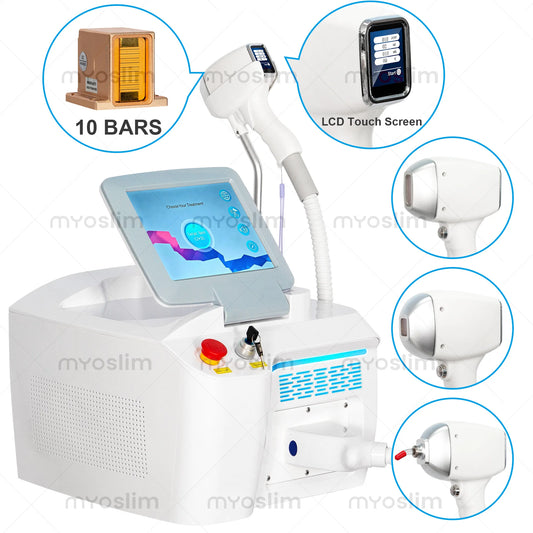 Myoslim FAC 4 Wavelength Hair Removal Device Ice Cooling