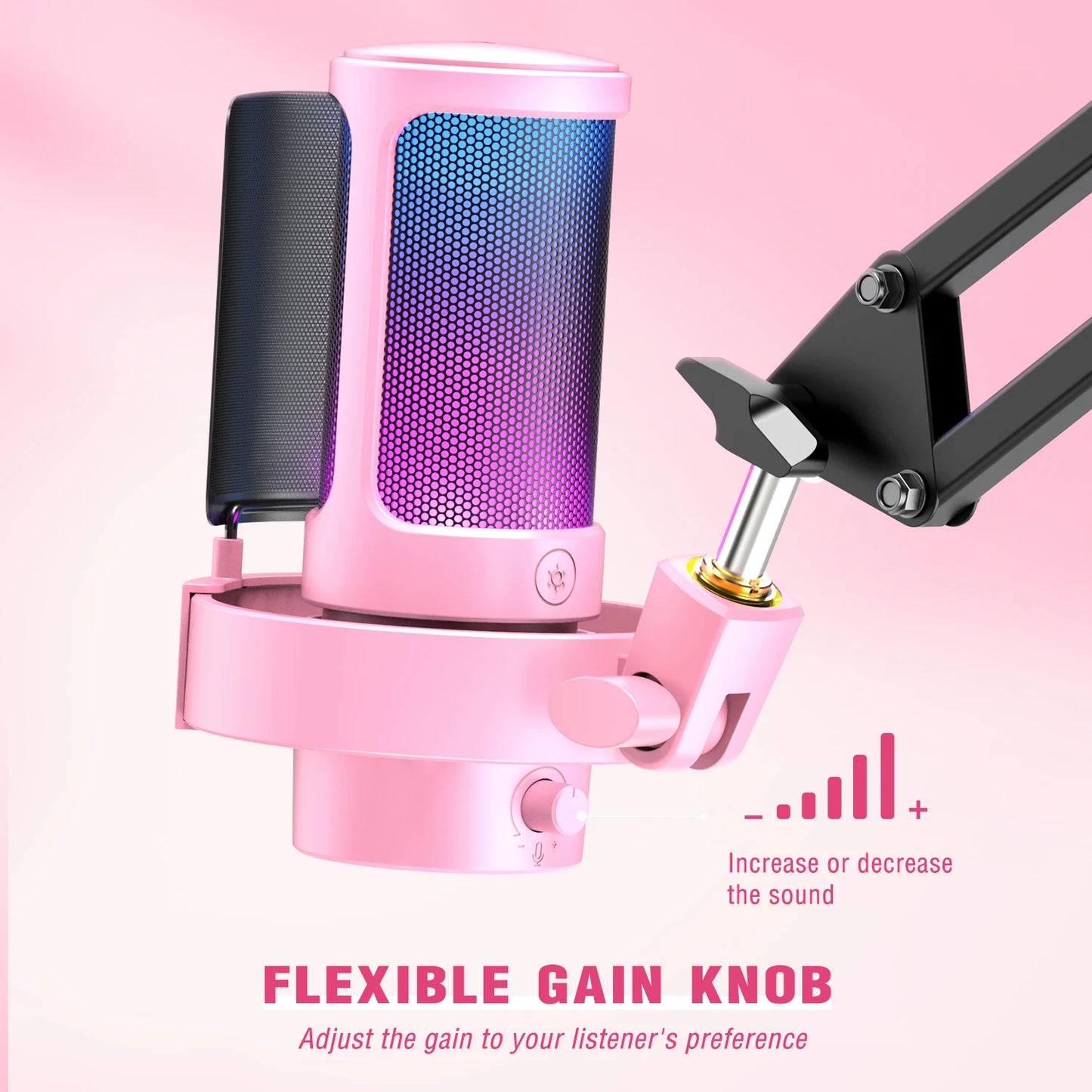 FIFINE USB Microphone For Recording And Streaming PC Mac