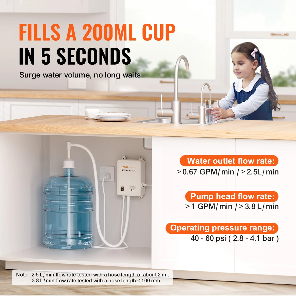 SucceBuy Electric Bottled Water Dispenser Pump System