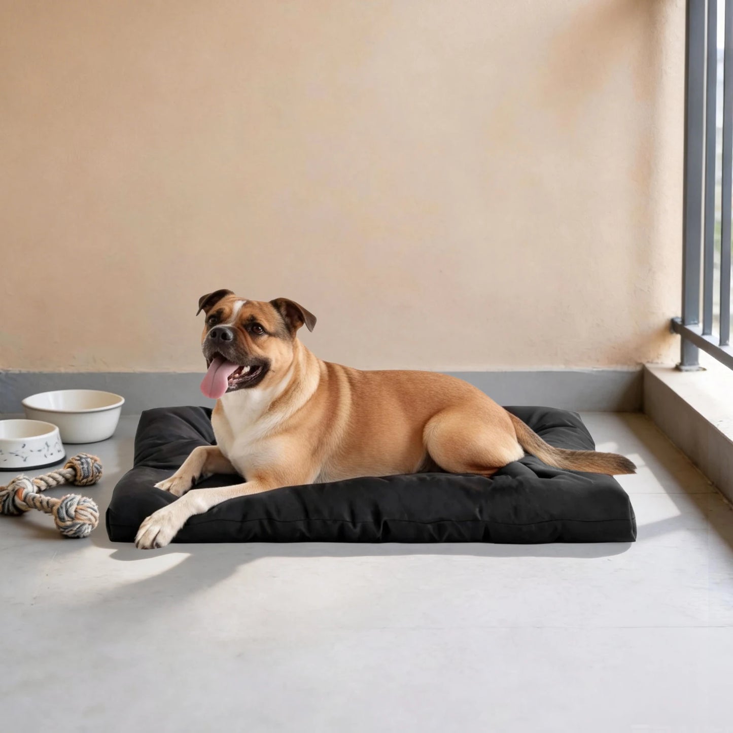Chew Proof Dog Bed Indestructible Kennel Pad Waterproof