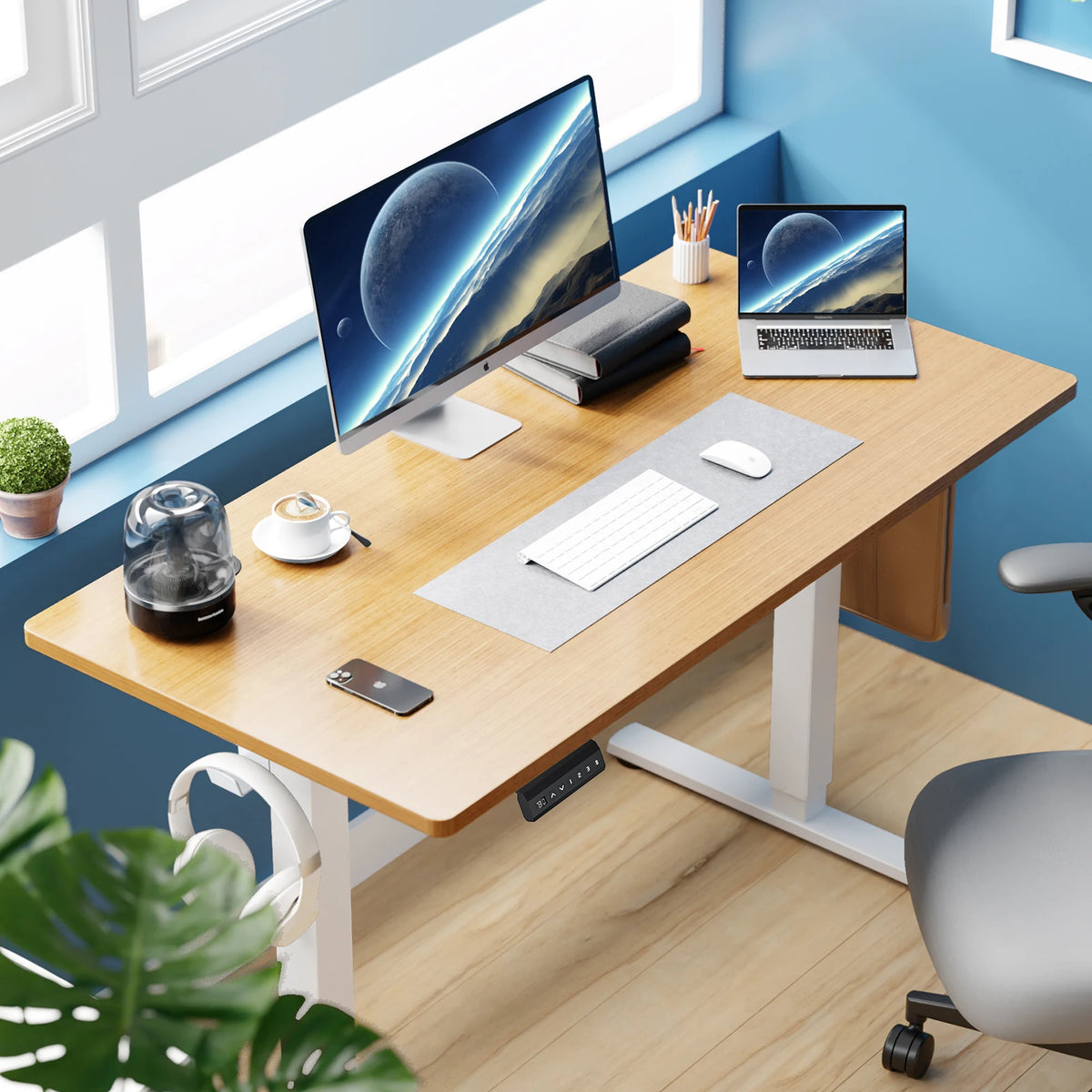 Jhk Electric Standing Desk Height Adjustable Ergonomic Sit Stand Table