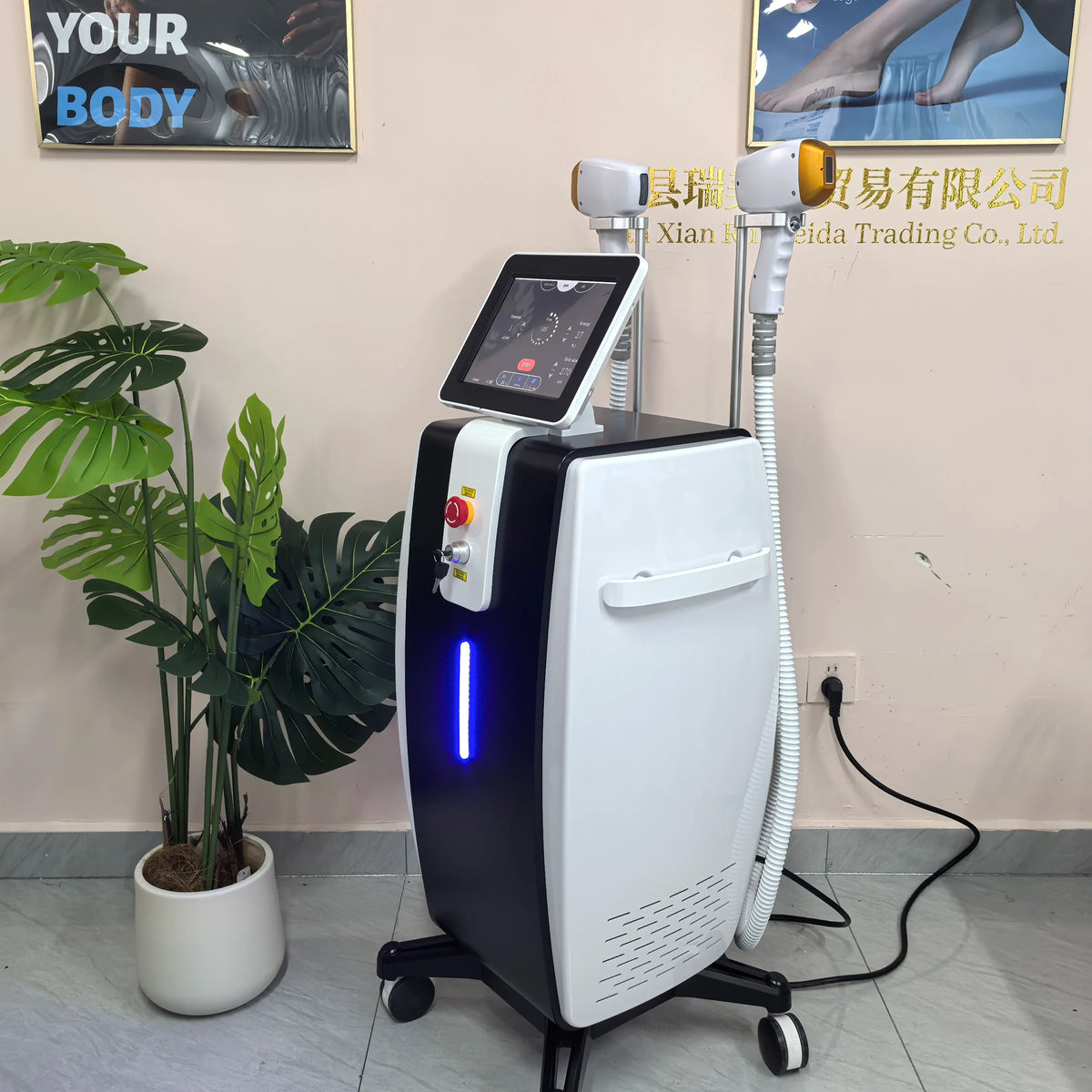 Myoslim Professional 808nm Diode Laser Hair Removal Machine