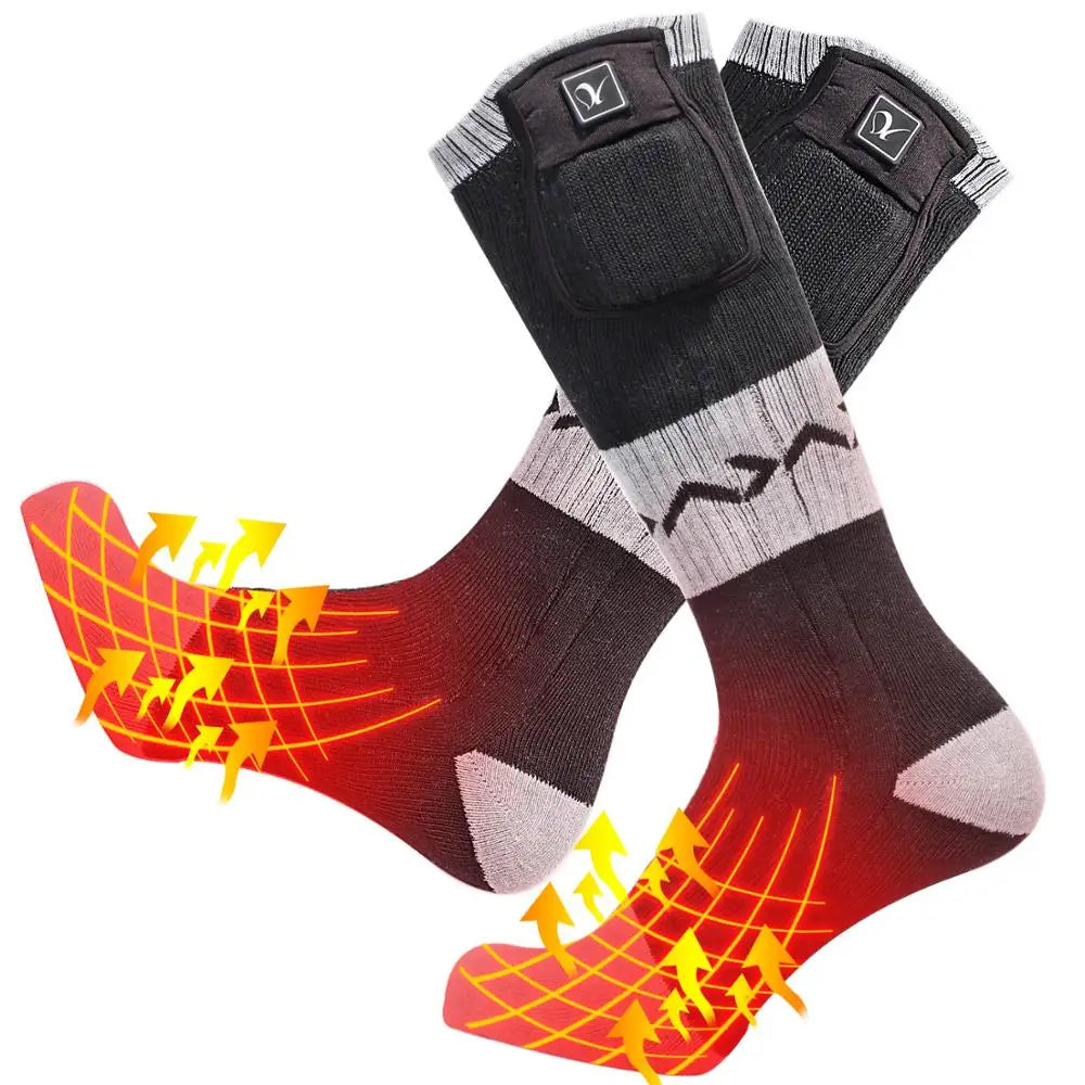 Savior Heat Electric Heated Socks With Three Level Temperature Control