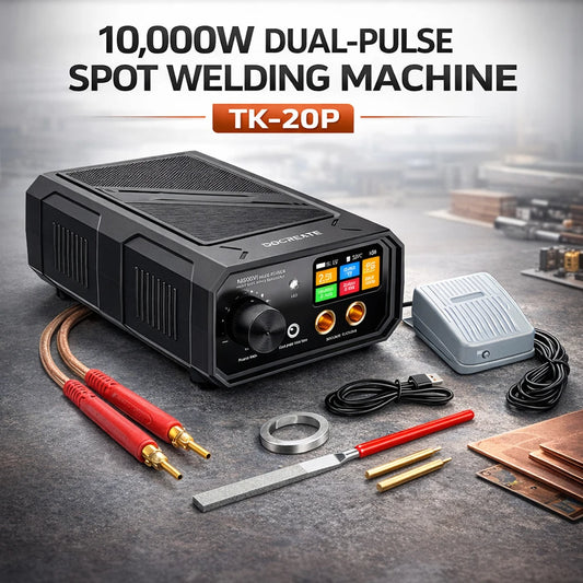 TK-20P 10000W Spot Welder For Battery Pack Dual Pulse 0.3mm