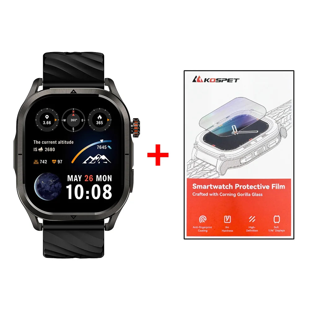 KOSPET Magic P10 GPS Smartwatch With AMOLED Screen GNSS