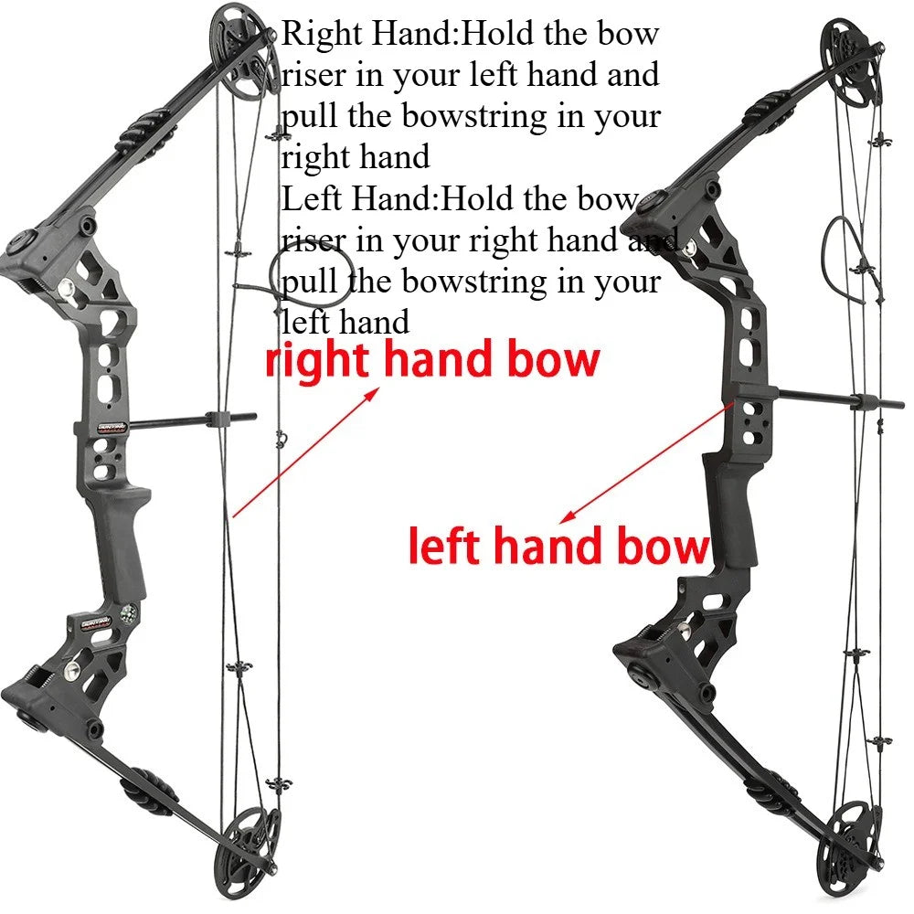 Adjustable Compound Bow For Hunting And Archery Target Shooting
