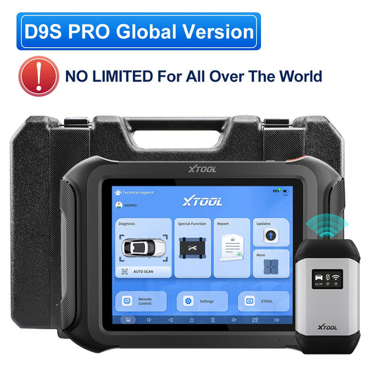 XTOOL D9S Pro All Systems Diagnostic Tool With Key Programming