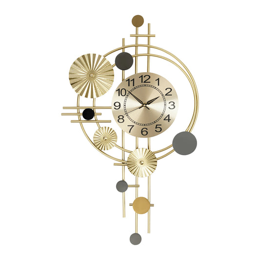 Decorative Wall Clock Silent Non Ticking Modern Indoor Decor