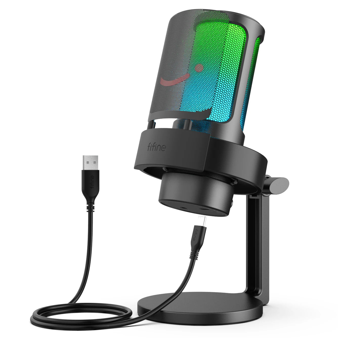 FIFINE USB Microphone For Recording And Streaming PC Mac