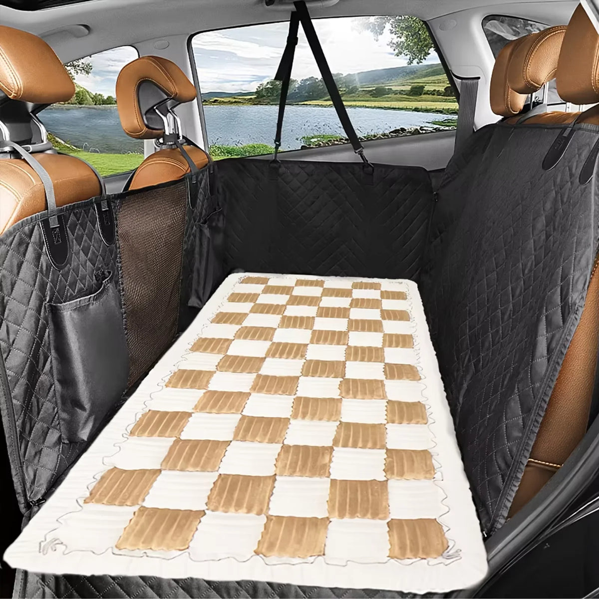CWV Coral Fleece Warm Non Slip Washable Dog Bed Mat