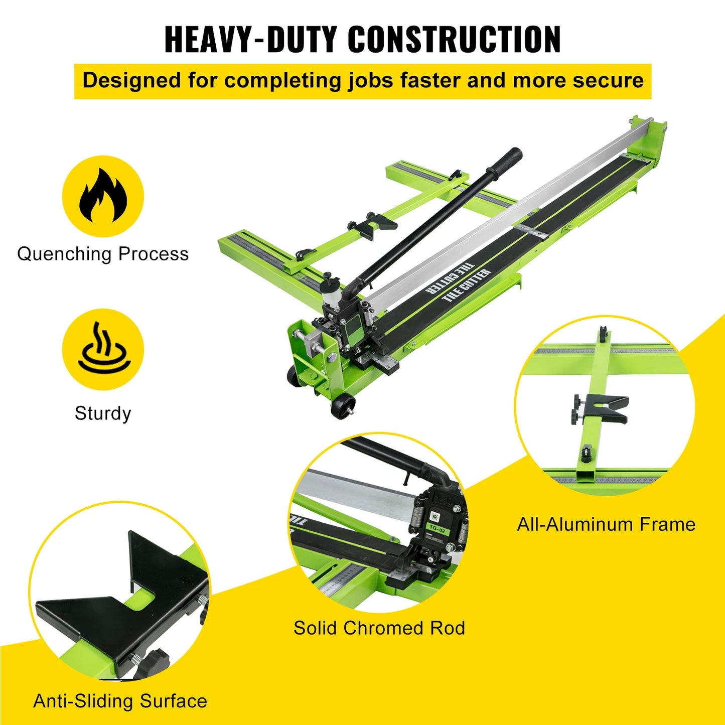 Manual Tile Cutter Infrared Laser Positioning For Porcelain Ceramic Tiles