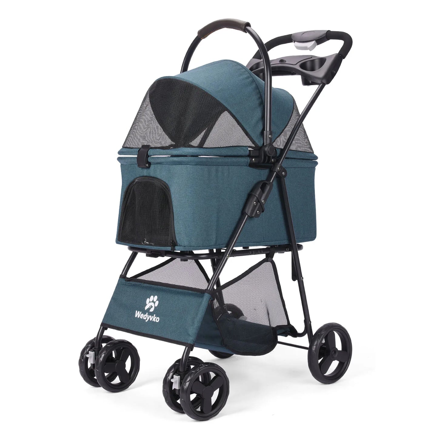 3 In 1 Pet Stroller With Carrier For Small-Medium Pets