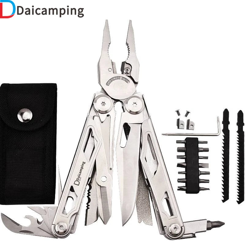 Daicamping Dl30 Multifunctional Stainless Steel Pliers Multi Tool