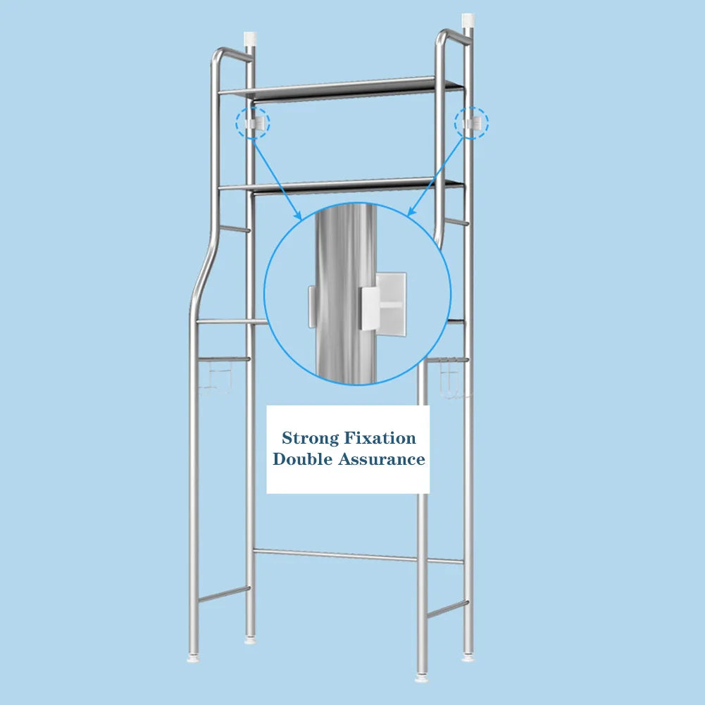 Himiss Over The Toilet Storage Shelf Metal Bathroom Organizer Rack