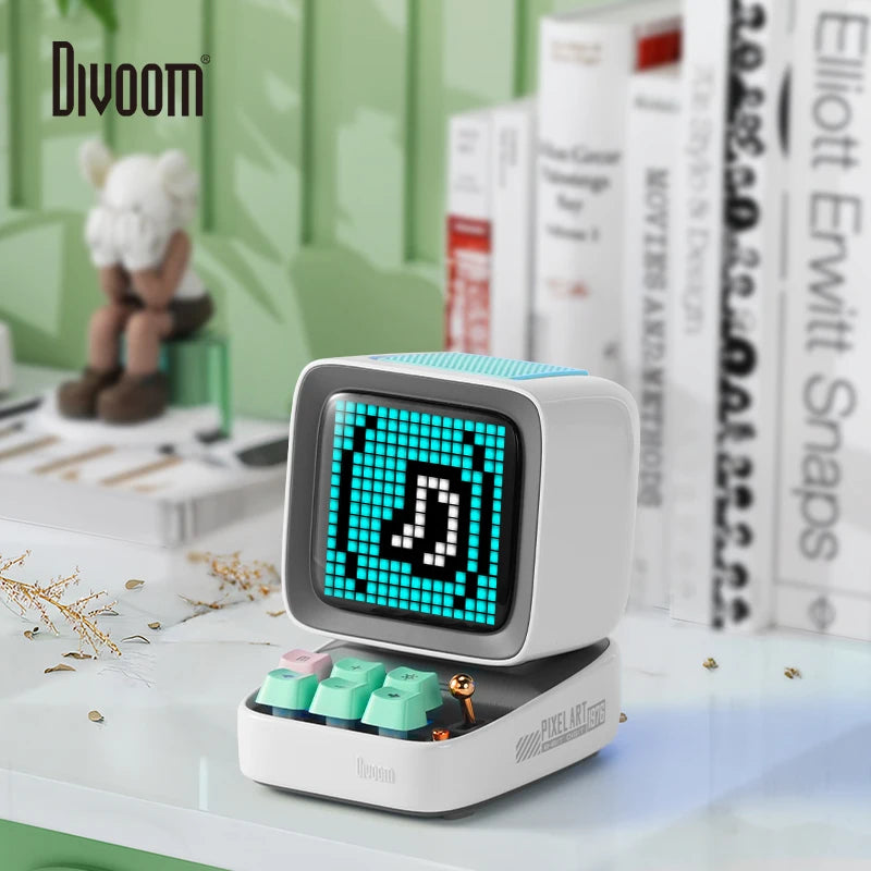 Divoom Ditoo Pro Bluetooth Desktop Speaker With Pixel Art Clock