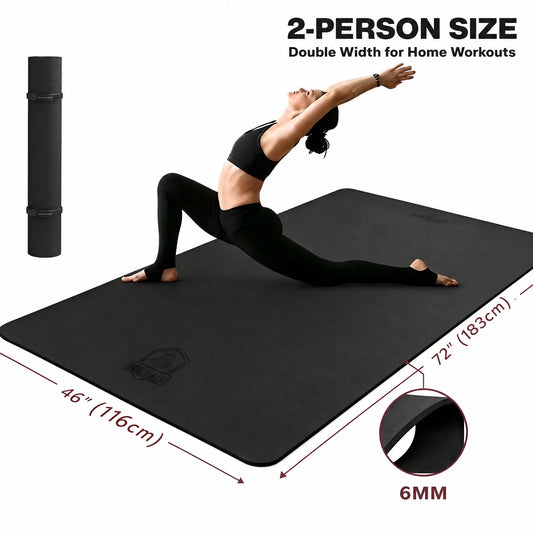 Hapbear Premium TPE Yoga Mat With Non Slip Portable Design