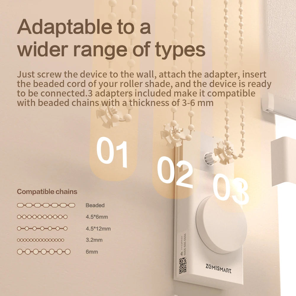 Zemismart Electric Honeycomb Shade Roller Blinds With Alexa HomeKit