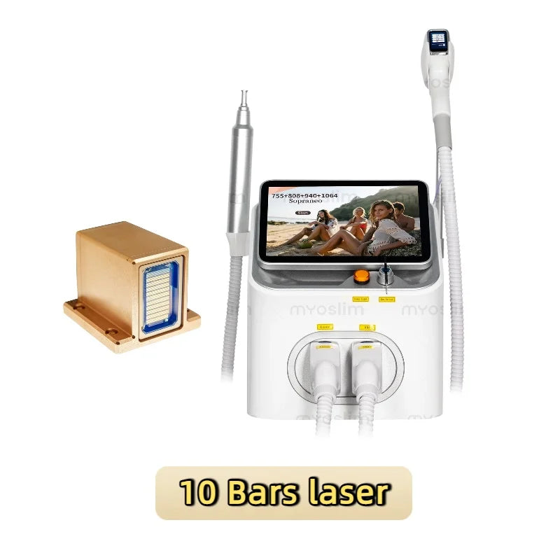Myoslim 5000W Diode Hair Removal And Skin Rejuvenation Machine