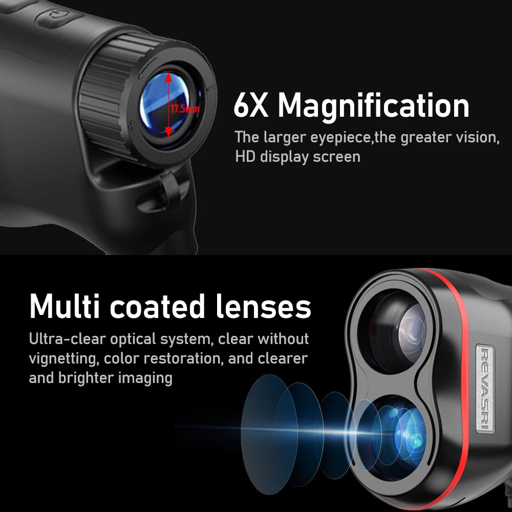 HD Golf Rangefinder With Flagpole Lock And Slope Compensation